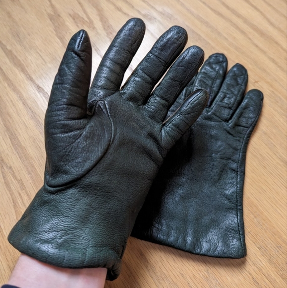 Vintage Leather Driving Gloves - Picture 3 of 4